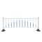 国产 道路隔离护栏公路交通镀锌钢护栏围栏防撞活动护栏 高120cm长308cm扩栏 含1根立柱