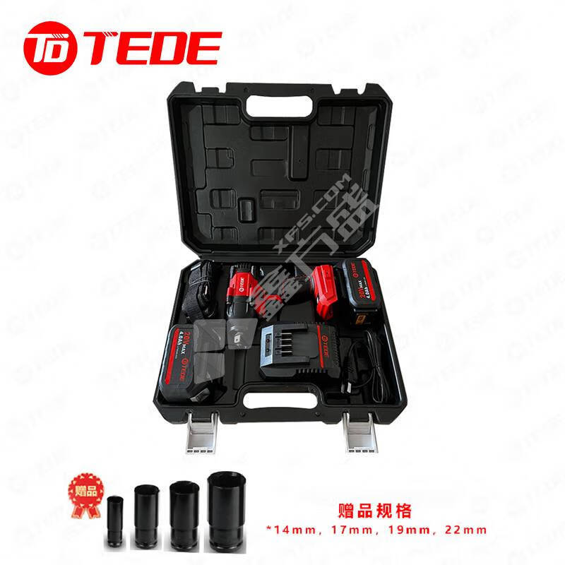 TEDE 锂电扳手. YD-6089 两电一充.