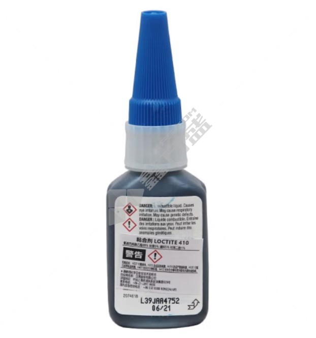 乐泰 瞬干胶 Loctite 410 高粘度 增韧型 耐冲击 20g