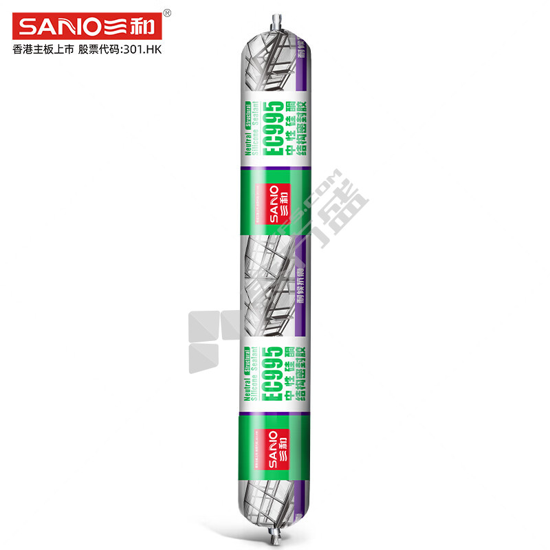 三和 中性耐候结构密封胶 EC995L 瓷白 600ml*20