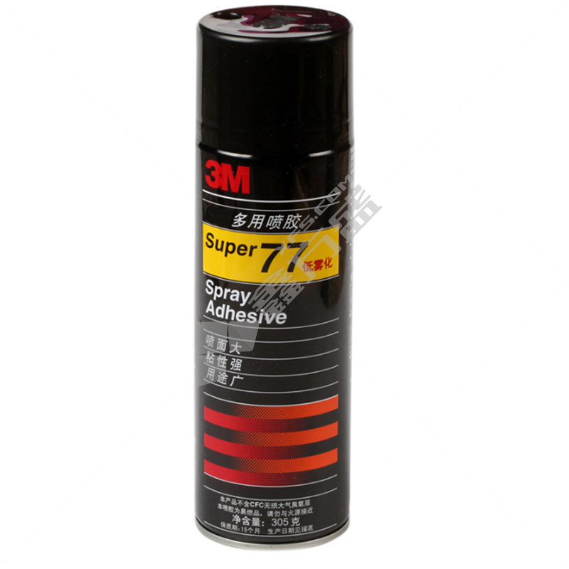 3M 多用喷胶 77#喷胶305g 强力低雾