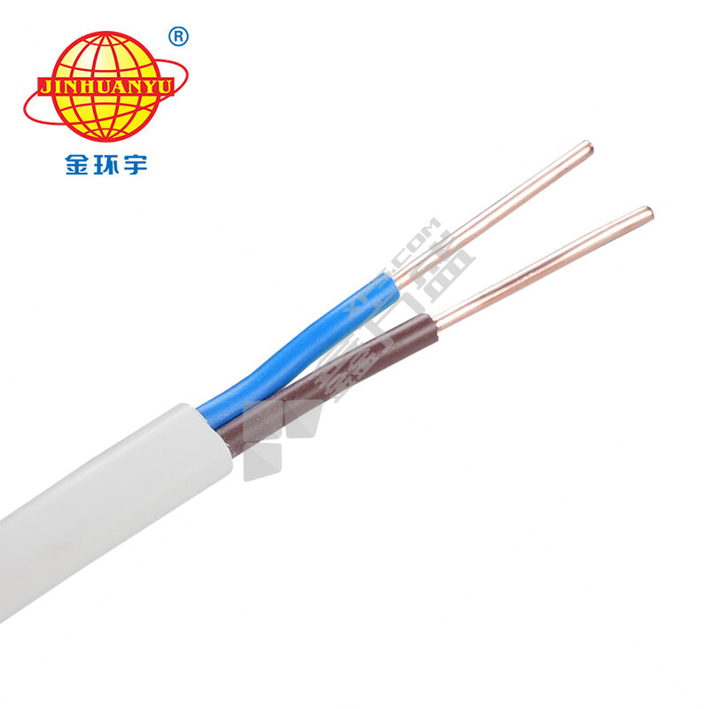 金环宇 电缆铜芯电缆 NVVB 2*2.5mm² 100米/卷