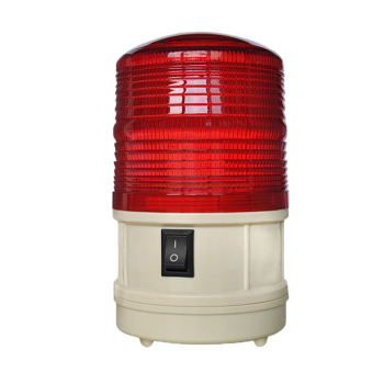 安赛瑞 警示灯报警灯 16161 磁吸 功率3W 供电方式 干电池5号 红色