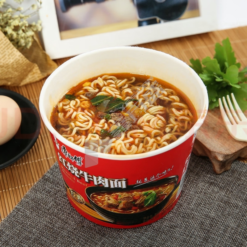 桶装方便面 85g*12桶/红烧牛肉面味