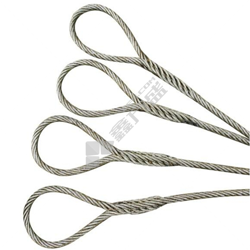 超力 钢丝绳 生命线12mm镀锌钢丝绳带扣