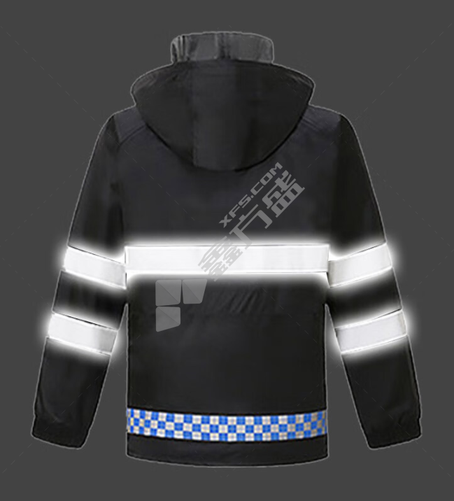 神龙成人分体式反光雨衣套装 牛津布150D 绿色 180