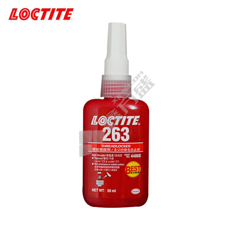 乐泰 螺纹锁固剂. 263 高强度型，250ml/支.