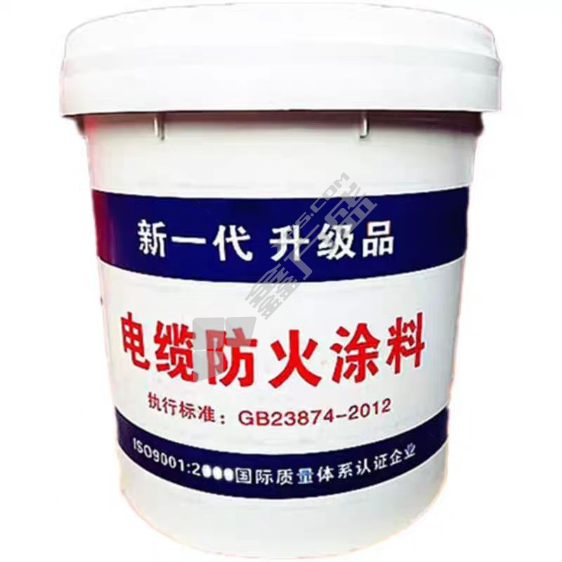 华宇 电缆防火涂料 水性 g60-3 白色阻燃防火涂料 25kg/桶 按25的倍数下单