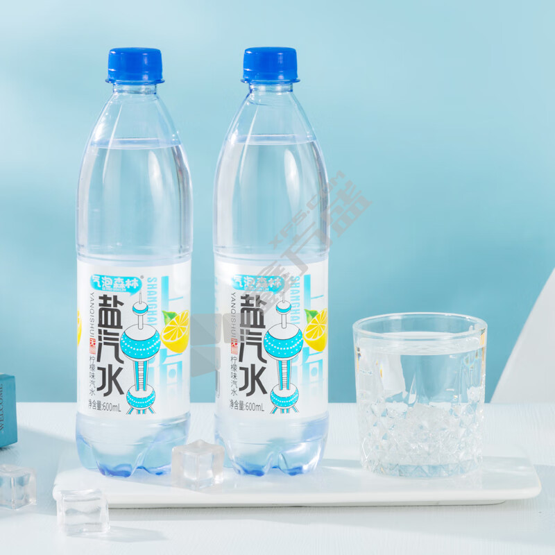 气泡森林 盐汽水柠檬味上海风味 600ml*1瓶