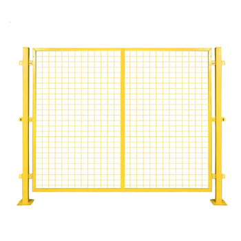 豹赞 仓库车间隔离网 BZ023-高1.8m*宽3.0m，含1根立柱黄色