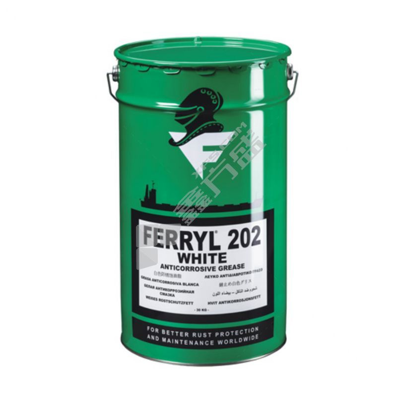 菲利 202白色防腐油脂 Ferryl White Anticorrosive Grease 202-W030 30KG/桶