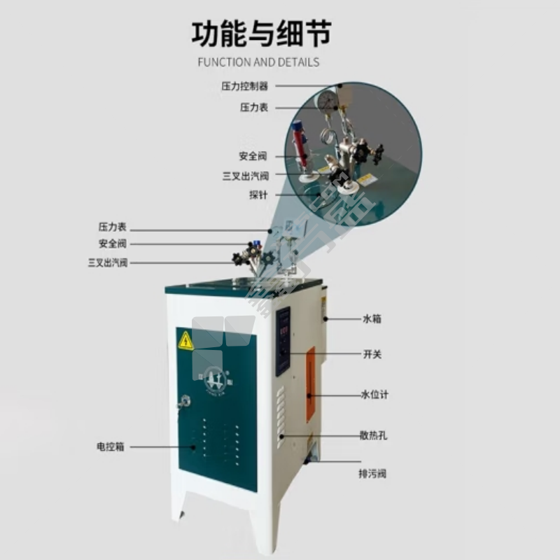 剑力 蒸汽发生器 功率:36KW