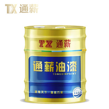 通薪 醇酸磁漆. / 黑，5kg
