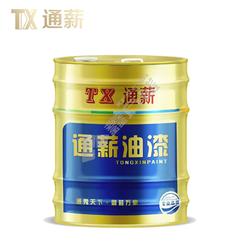 通薪 醇酸磁漆. / 黑，5kg