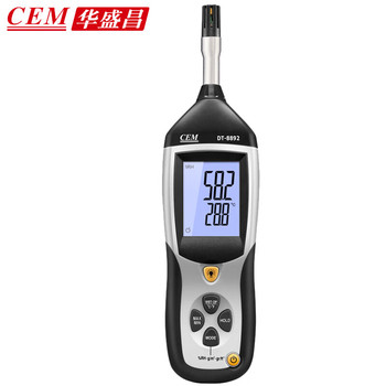 华盛昌 温湿度计 DT-8892 温度量程-30~100℃，湿度0~100%RH.