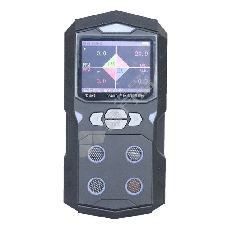 卫电侠 气体检测报警仪. GB4610 显示误差≤±5%FS