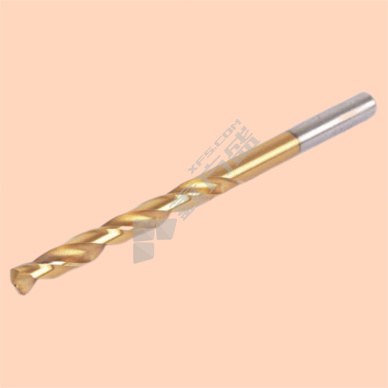 钢盾 直柄镀钛高速钢麻花钻 1支 S136023 7mm 金色