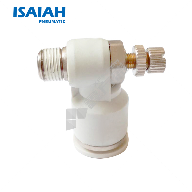 ISAIAH 气管接头 节流阀标准型 ISC快速插接头 气动元件 ISC06-02（10个装）