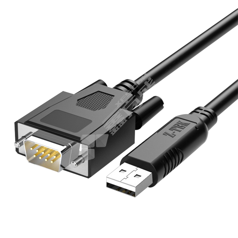 力特科技 Z-TEK USB2.0转TTL串口线 DB9针com口 1.5米5VZE718