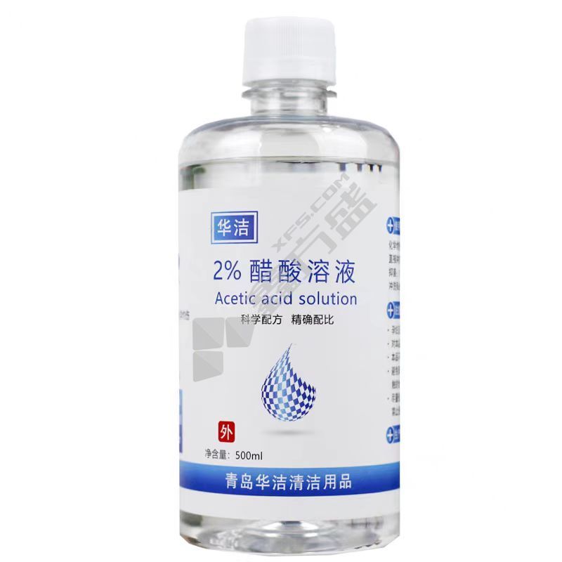 华洁 醋酸溶液 2% 500ml