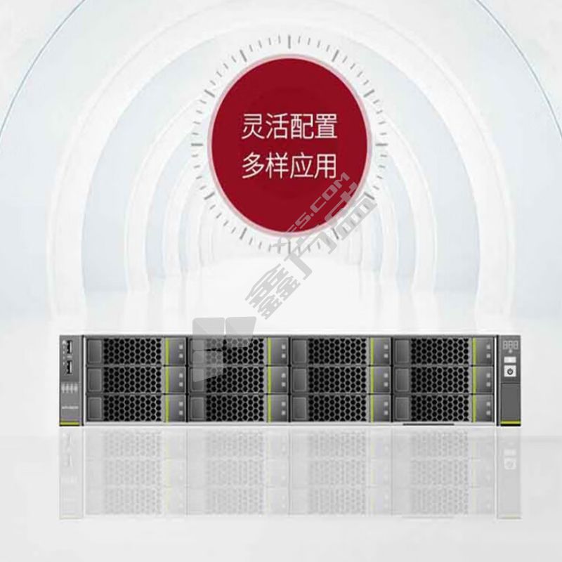 超聚变服务器 2288HV5/2颗银牌4210R64G2块4T SATA