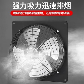 艾美特 强力静音卫生间工业排风扇 FP-12H 壁挂 220V 40W 12寸