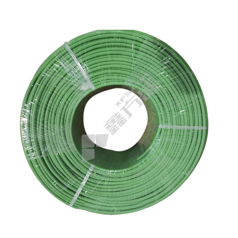 益德胜 工业以太网PVC屏蔽百兆网线 ZL5201016 PROFINET TYPE A4x22AWG/1 100米/根 绿色