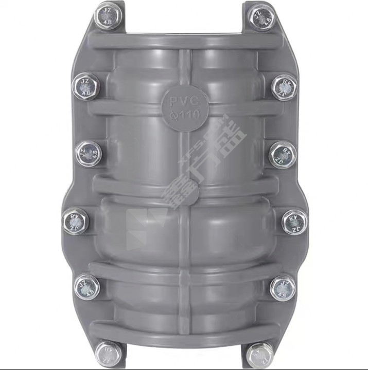 国产优品 PE活接哈夫节 DN25/1.0mpa/黑
