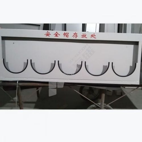 壁挂式安全帽存放架 无/1层5格/无