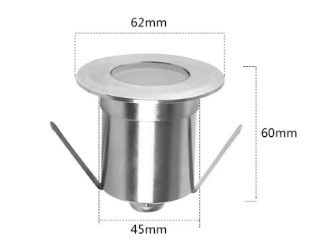 国产优品 国产优品地埋灯 直径*高度 62*60mm 开孔尺寸45mm 功率1W