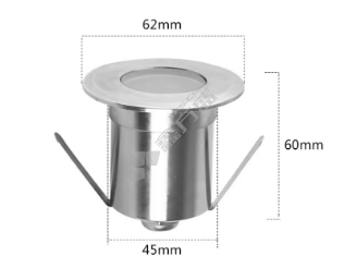 国产优品 国产优品地埋灯 直径*高度 62*60mm 开孔尺寸45mm 功率1W