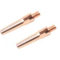 导电嘴. M6*40*0.8紫铜适用0.8mm焊丝；10个/盒.