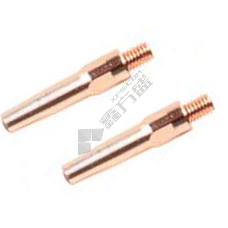 导电嘴. M6*40*0.8紫铜适用0.8mm焊丝；10个/盒.