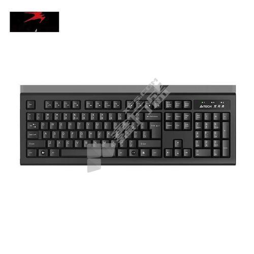 双飞燕 有线键盘 KR-85/全尺寸104键/黑色