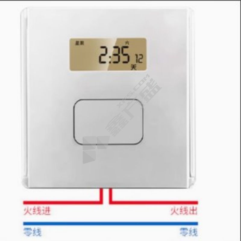 国产优品时控全自动循环控制器 一开面板（单火线）