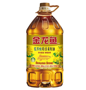 金龙鱼 特香低芥酸菜籽油（非转基因） 5L