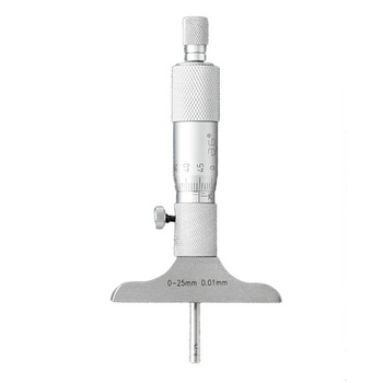 青量 深度千分尺 0～25mm 精度等级:0.01mm