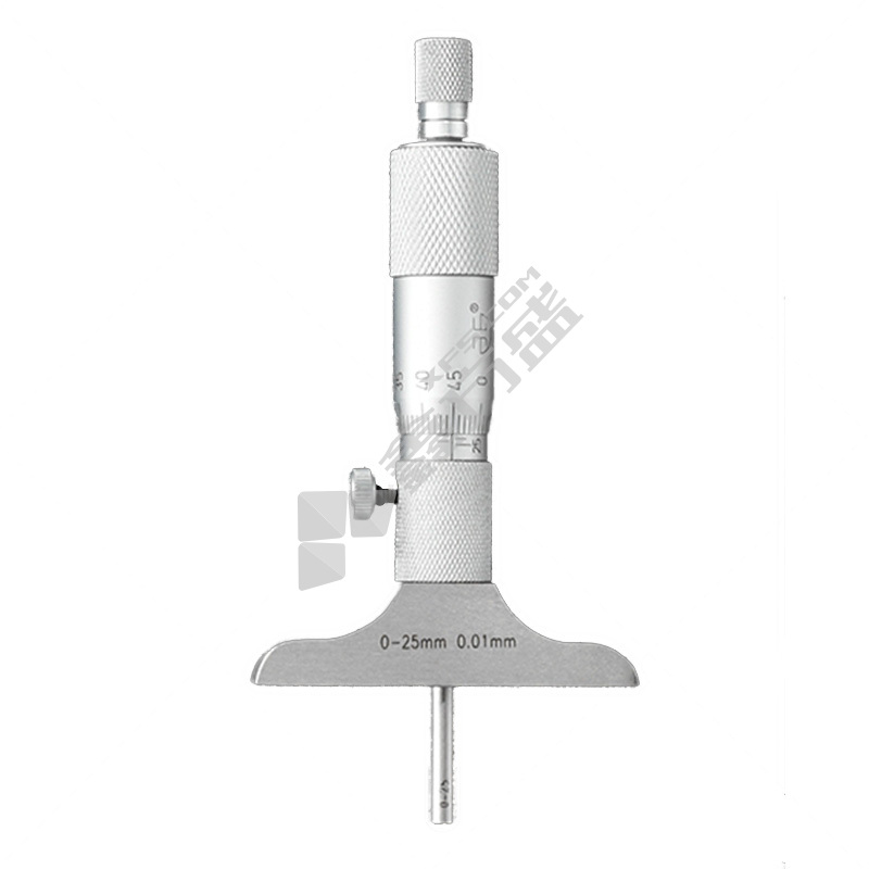 青量 深度千分尺 0～25mm 精度等级:0.01mm