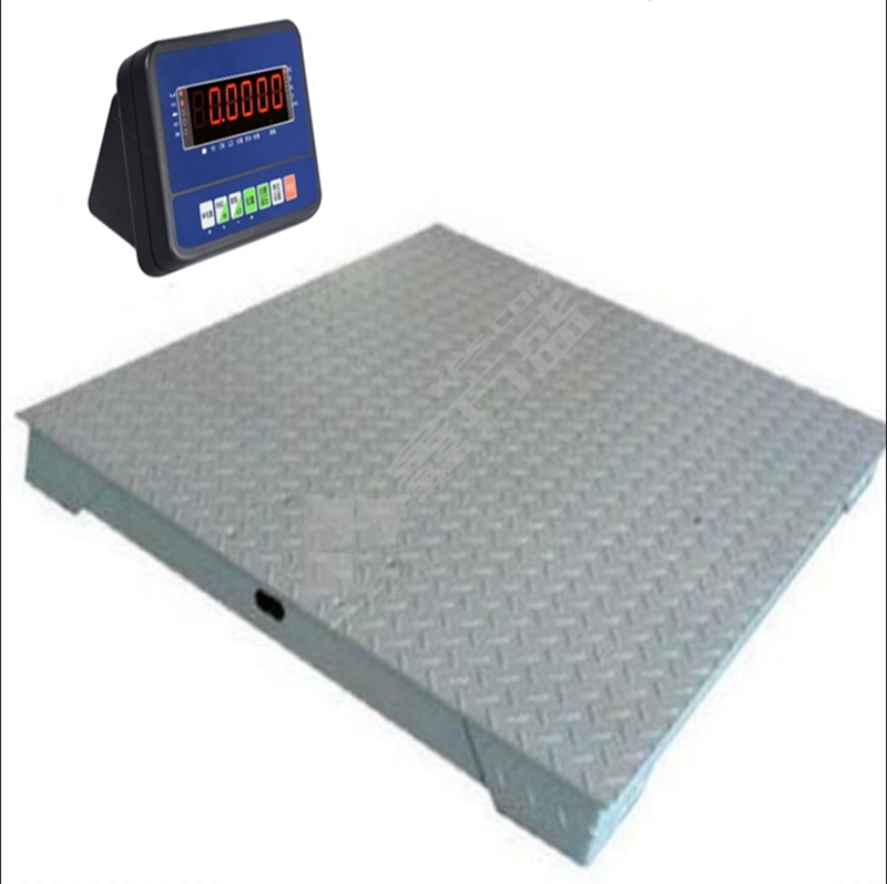 地磅. JPF-3000kg ，1kg，台面尺寸：2M*2M量程3T，工业灰.