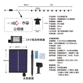 串灯 5米10灯.