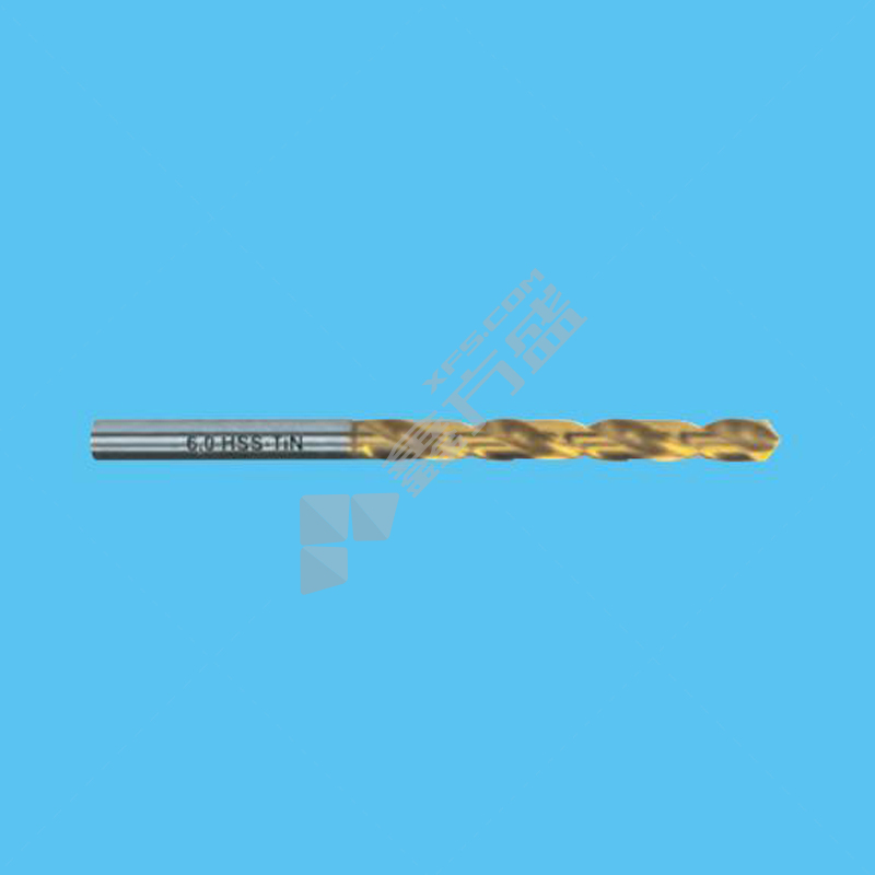 巴可 HSS-G镀钛高速钢直柄麻花钻头 406 250 026 D2.6mm