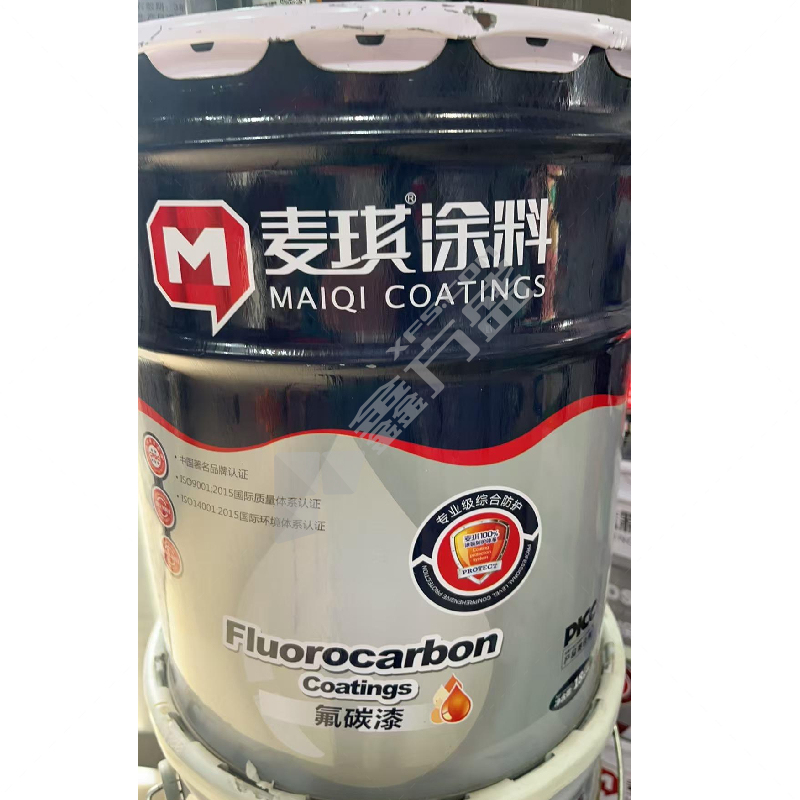 麦琪 氟碳漆 G02 配稀释剂和滚筒刷/一桶20kg/适用于不锈钢管道 淡绿