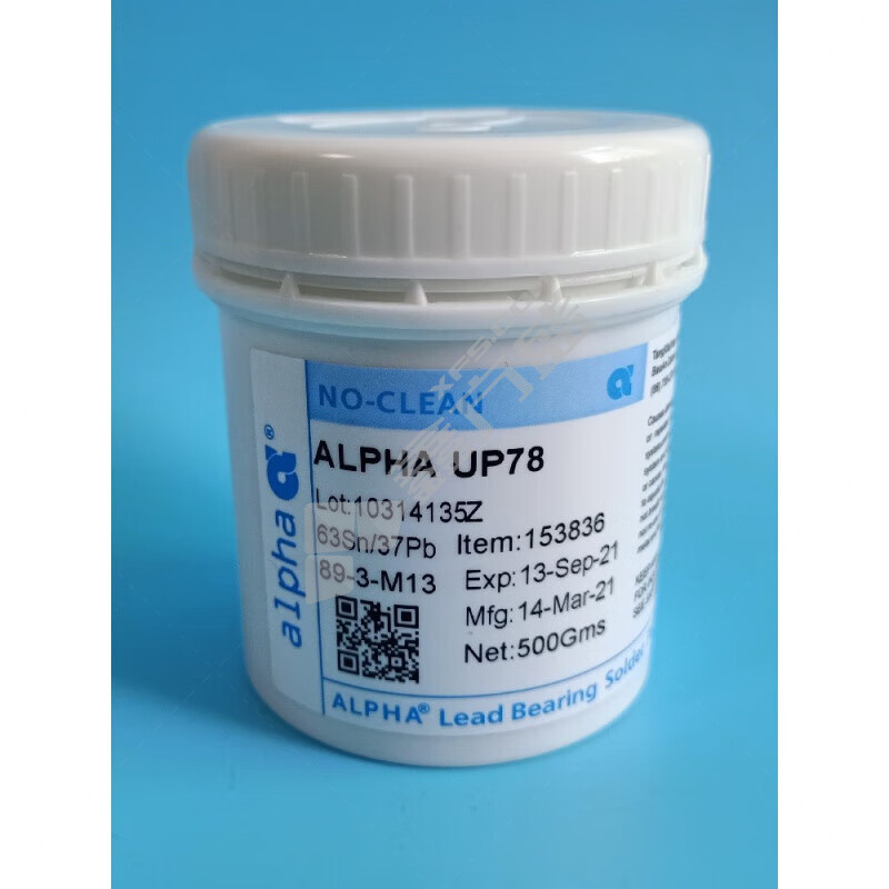 阿尔法 有铅锡膏 Sn63Pb37/500g/桶