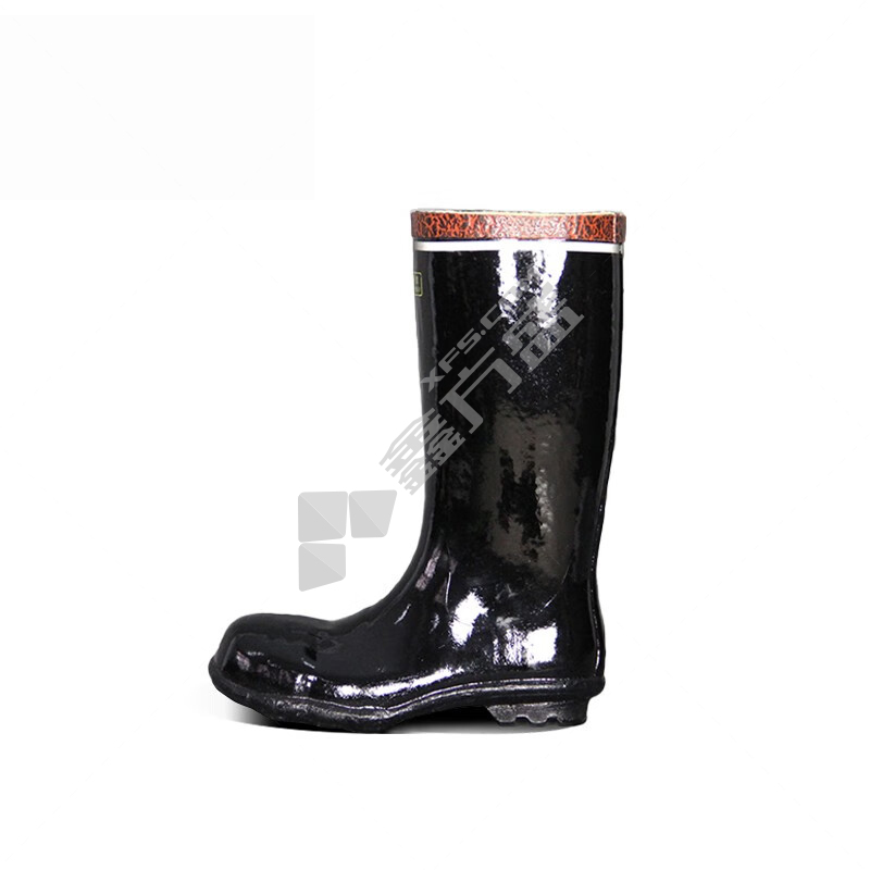 飞鹤反光药物高筒工矿靴40#/黑色 40#/黑色