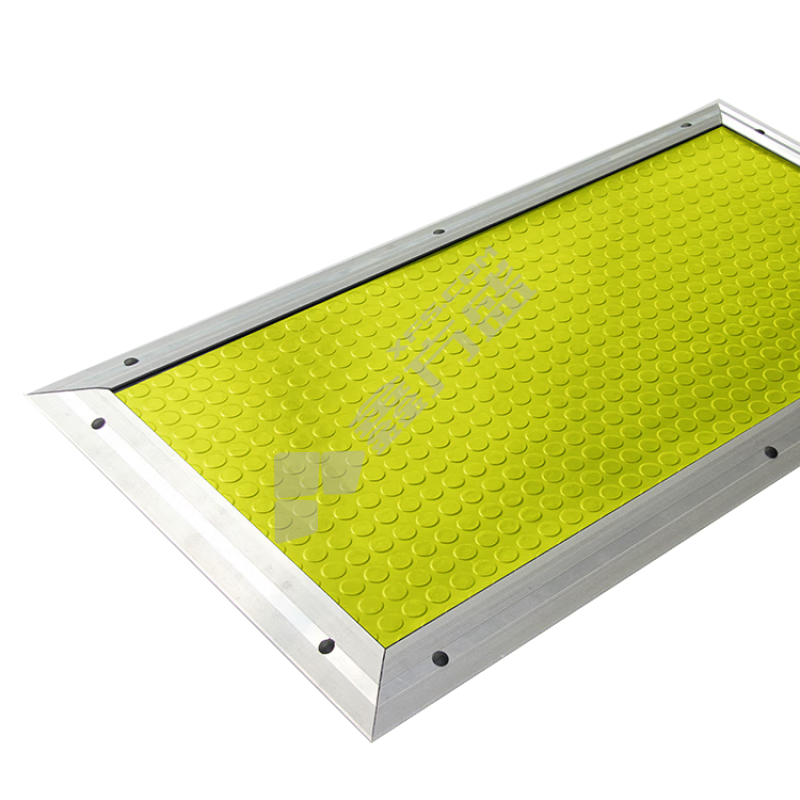 鹏艾鑫 工业安全地毯地垫 500mm*500mm 黄色