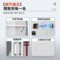中伟文件柜 钢制资料柜档案柜储物柜偏三抽文件柜（加厚款）