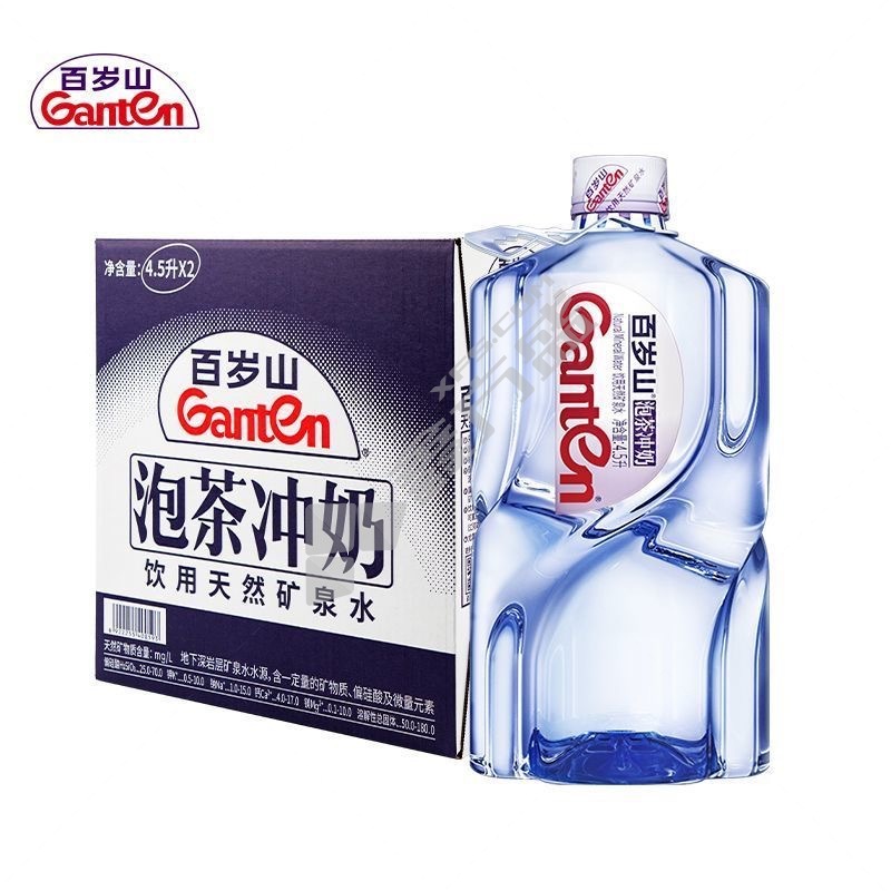 百岁山矿泉水 4.5L/4瓶/件