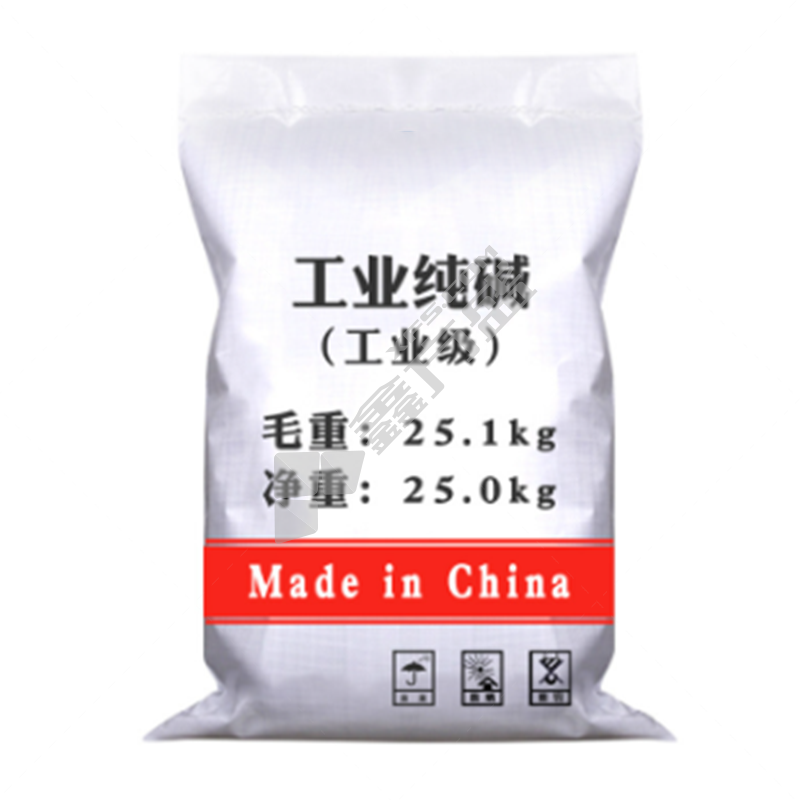 瞰润化工 工业碱 养殖消毒 除油污 纺织印染 脱硫-碱·99% 25KG/包