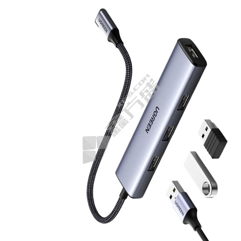 绿联Type-C扩展坞通用 USB-C转HDMI线转换器