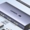绿联Type-C扩展坞 USB-C转HDMI转换器 4K60Hz分线器HUB投屏千兆有线网卡接头